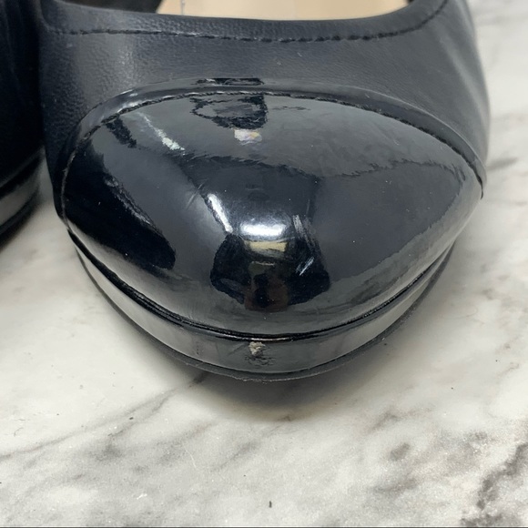 Franco Sarto Dazzle Mary Jane Slingback Cap Toe Pumps 9 Retro Pinup Academia - Picture 8 of 13